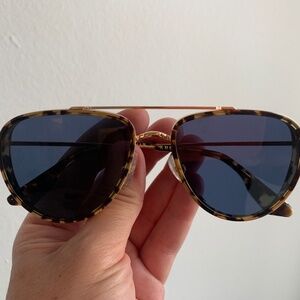 Krewe Coleman Aviator 24K + Bengal Polarized Sunglasses